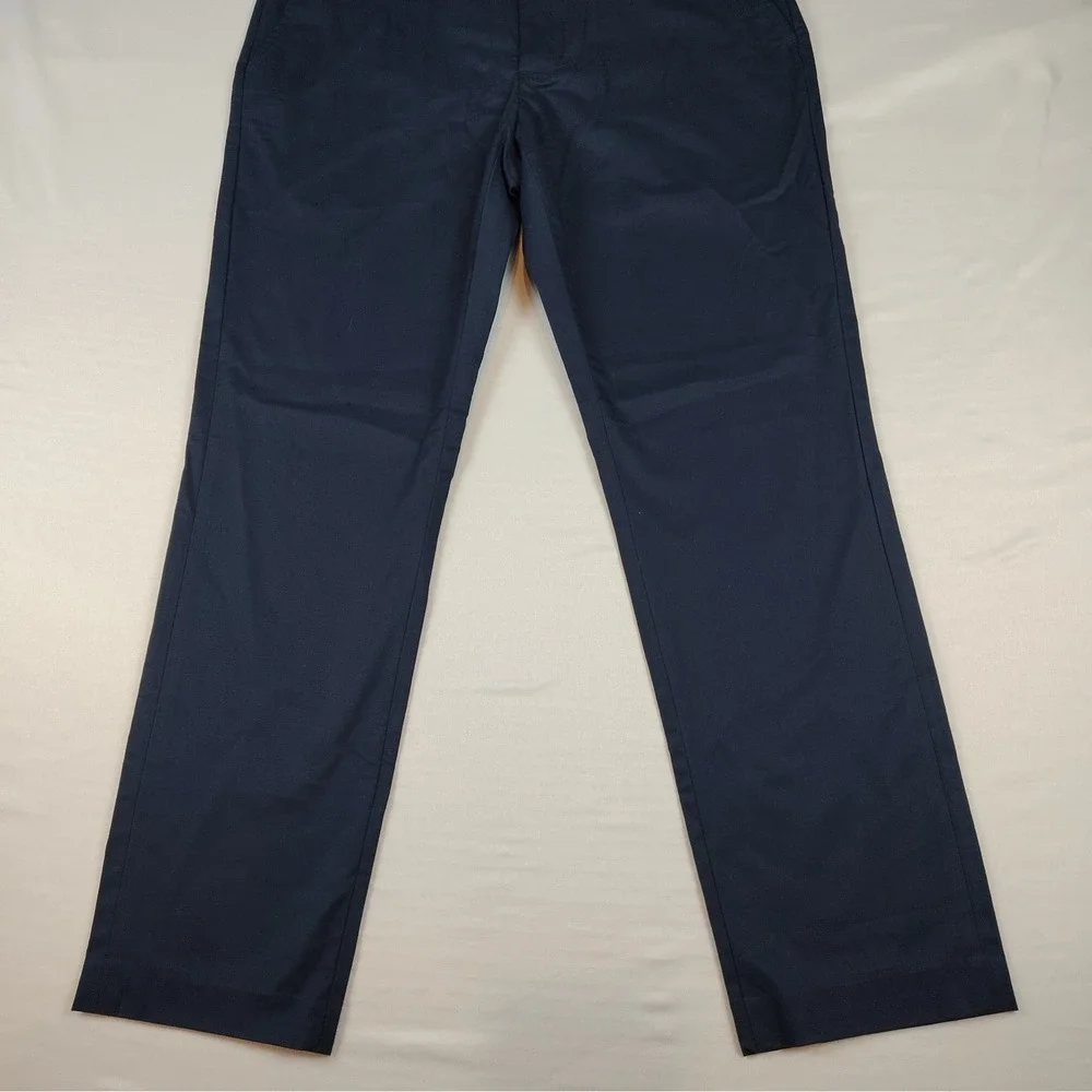 Bonobos Slim Fit Chino Pants Mens 34x30 Navy Flat Front Casual NWT Office Travel